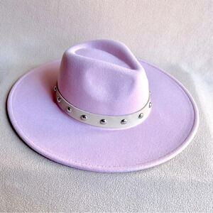 Wide Brim Panama Rancher Vegan Felt Hat